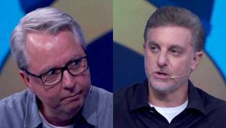 Márcio e Luciano Huck no Quem Quer Ser um Milionário, do Domingão