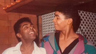 Gilberto Gil e o filho Pedro Gil, que morreu aos 19 anos