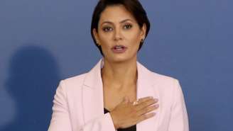 A ex-primeira-dama Michelle Bolsonaro