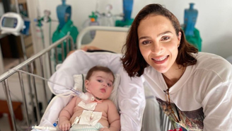 Leticia Cazarré desabafa: 'Ela quase morreu nos meus braços'