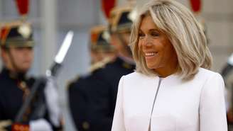 A primeira-dama da França, Brigitte Macron.