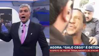 Joel Datena detonou um bandido após cusparada em repórter da Band