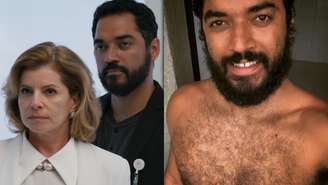 Odete (Debora Bloch) e Mário Sérgio (Thomás Aquino) de Vale Tudo