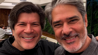 Paulo Ricardo e William Bonner se reencontram