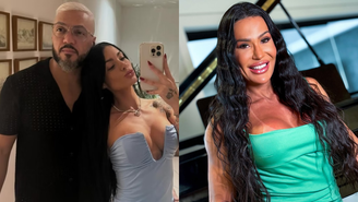 Namorada de Belo garante não se importar com comentários de Gracyanne