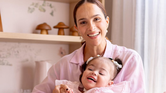 Letícia Cazarré é mãe de Maria Guilhermina, de 3 anos