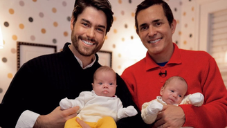 Casal realiza sonho de ser pais por meio de barriga de aluguel nos Estados Unidos