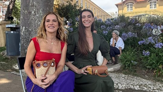 Mônica Martelli e Ingrid Guimarães na Europa