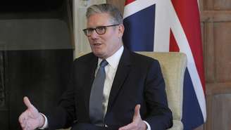 Primeiro-ministro britânico, Keir Starmer, anunciou que o Reino Unido reconhecerá o Estado da Palestina em setembro. (Imagem ilustrativa)