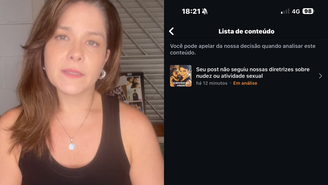 Samara Felippo tem fotos apagadas de rede social por suposta nudez infantil e se indigna