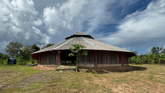 Local usado para rezas e vivências espirituais no Centro Huwã Karu