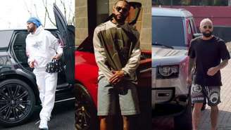 Neymar, Memphis e Gabigol possuem uma coleção de carros esportivos, com valores que ultrapassam a casa dos milhões de reais