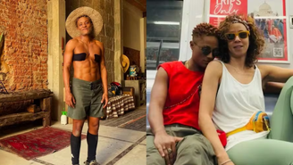 Marido de Thalita Carauta posta sem camisa após transição de gênero