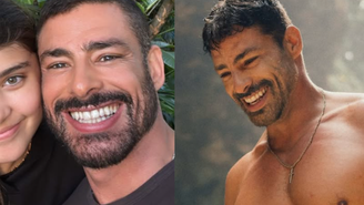 Cauã Reymond publica fotos raras com a filha e semelhança choca web