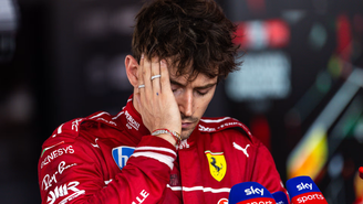 Charles Leclerc devidamente frustrado no pós corrida após problemas no carro