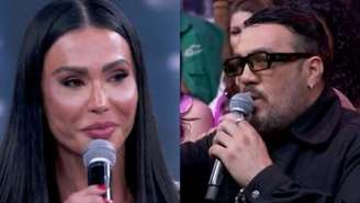 Gracyanne e Belo no ‘Domingão’