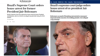 Prisão de Bolsonaro repercute na imprensa internacional