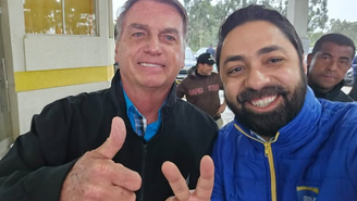 Jair Bolsonaro (PL) e Marcelo Moraes (PL-RS) 
