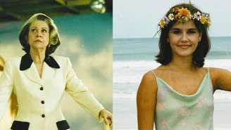 Fernanda Montenegro e Deborah Secco, em 1997