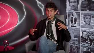 Ravel Andrade nos estúdios da Rolling Stone Brasil