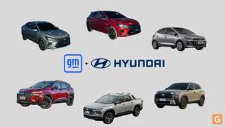 Parceria entre GM e Hyundai pode definir futuro de Onix, Tracker, Creta e HB20 no Brasil