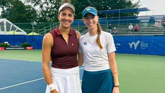 Ingrid Martins à esquerda e Simona à direita 