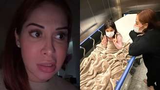 Maíra Cardi falou sobre o estado de saúde da filha após cirurgia