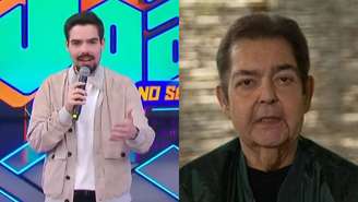 João Silva homenageou o pai, Faustão, na TV no Dia dos Pais