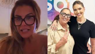 Poliana Rocha e mãe de Virginia Fonseca