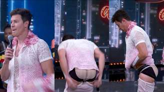 Rodrigo Faro na Dança dos Famosos, no Domingão