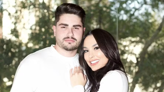 Lucas Souza e Suzi Sassaki assumem relacionamento em post nas redes sociais