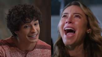 Tiago (Pedro Waddington) e Heleninha (Paolla Oliveira) de Vale Tudo