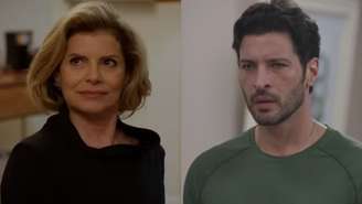 Odete (Débora Bloch) e Walter (Leandro Lima) de Vale Tudo