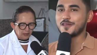 Carmo Neto, repórter da Rede Clube, afiliada da Globo em Piauí, passou por uma situação inusitada ao entrevistar enfermeira