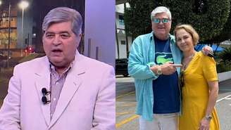 Datena revelou como está a esposa após sofrer um acidente doméstico