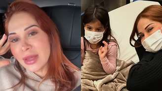 Maíra Cardi desabafou sobre a recuperação da filha após cirurgia