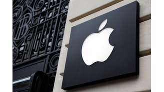 Logo da Apple em Paris 