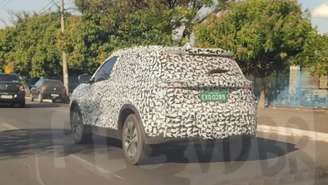 Novo Caoa Chery Tiggo 5X em testes no Brasil