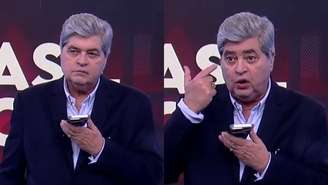 Datena se revoltou com ligações de um número desconhecido