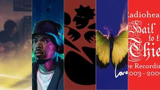 Capas de: Cass McCombs, Chance the Rapper, Kaytranada, Maroon 5, Radiohead