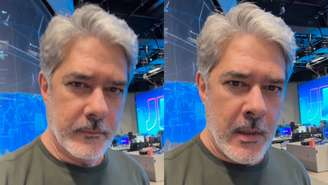 William Bonner nos bastidores do Jornal Nacional