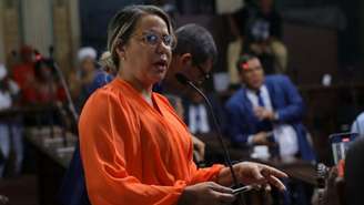 Débora Santana, vereadora de Salvador, é mãe de Cleydson Cardoso Costa Filho, motorista de 26 anos responsável pelo atropelamento do atleta amador Emerson Pinheiro