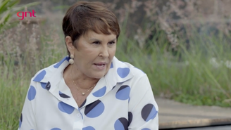 Marcia Sensitiva participando de programa do GNT