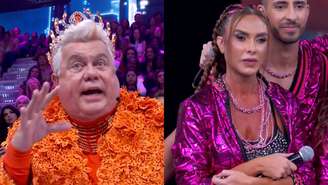 Milton Cunha e Nicole Bahls na Dança dos Famosos (Reprodução/TV Globo)