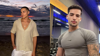 Yago Campos e Ryan Silveira estavam juntos na Grécia