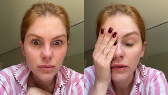 Bárbara Evans se desespera com acidente da filha