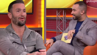 Romance? Gil do Vigor e Diego Hypolito quebram o silêncio após serem flagrados de mãos dadas / Globoplay