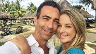 César Tralli e Ticiane Pinheiro