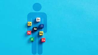 Apesar de apenas seis elementos comporem cerca de 98,5% da nossa massa corporal, o 1,5% restante é tão vital quanto e responsável por funções essenciais do organismo Cagkan Sayin/Shutterstock