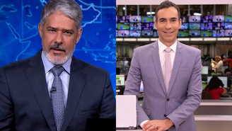 William Bonner deixa bancada do 'Jornal Nacional' e passa bastão para César Tralli